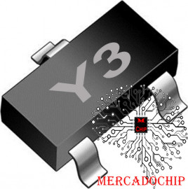 BZX84C13V_Y3 Diodo Zener SMD 13v 0,35w Sot23 Kit 10un.