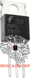 FQP13N10L Transistor Mosfet Canal N 100v 12,8a To220