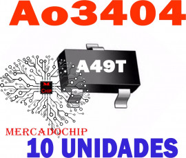 AO3404_A49T RANSISTOR MOSFET 30V x 5A CANAL N Kit 10un