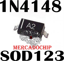 1n448_a2 Diodo Smd Sod123 -15 Unidades