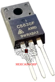 CS830F Transistor Mosfet Canal N 500v 5a To-220F