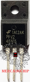 Transistor Mosfet FQPF45N15 *NPN* 150V 45A-TO-220F