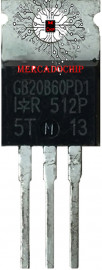 Transistor IRGB20B60PD1