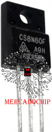 CS8N60F Transistor Mosfet 600v 7,5a Canal N To220 *Testado*