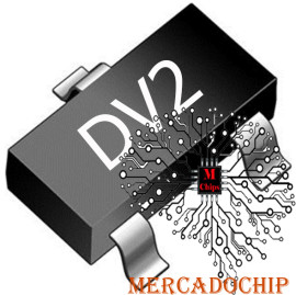 2SD596_DV2 Transistor Bipolar NPN 30v 0,7a Sot-23 Kit 10 Unidades