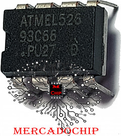 CMOS EEPROM 93C66 512x8(4k) Serial-(2UNIDADES)