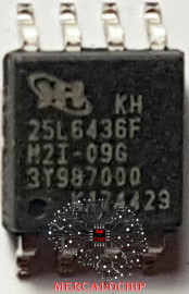 Memria Serial Flash MX25L6436F 