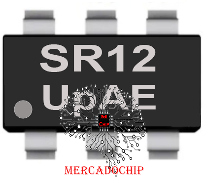 Circuito Integrato SMD TD SYSTEM A6165X / EA828·2T6R - SOT23-6 Per Dispositivi Elettronici - 4