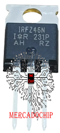 IRFZ46N Transistor Mosfet Canal N 55v 53a To220