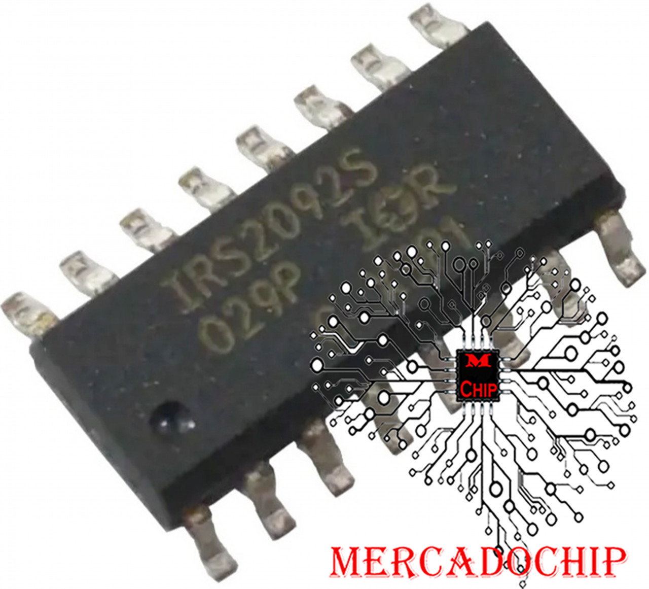IRS2092STRPBF SMD Circuit Int&eacute;gr&eacute; Nsoic , 16 Broches