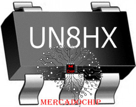UN8HX C.I. Gerenciador de Carga de Baterias 4,2v 500ma Sot23-5