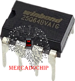 W25Q32FVAIG C.I. 8MB Flash Memory Dip-8
