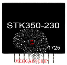 STK350-230 C.I. Amplificador de Voltagem de Audio 100w 75v