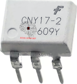CNY17-2 C.I. Acoplador tico Isolao 500v Dip6 KIT 5 Un.