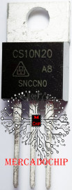 CS10n20 Transistor Mosfet 200v 10a Canal N To220 *Testado*