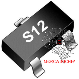 S12 Transistor Mosfet Canal N 20v 5a 350Mw sot23-3