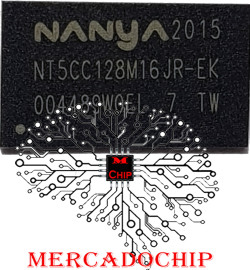 NT5CC128M16JR-EK Memria DRAM Chip DDR3L SDRAM 2Gbit