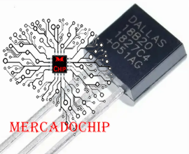 DS18B20 C.I.Sensor de temperatura -55+125� 5v TO92