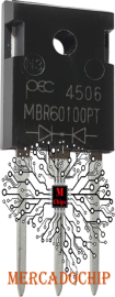 MBR60100PT Diodo Schottky Duplo Catodo Comum 60A x 100V To-247�