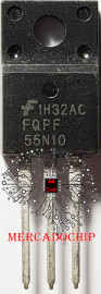 Transistor Mosfet FQPF55N10 *NPN* 100V 34,2A-TO-220F