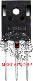 H20R1203 Transistor IGBT Canal N 1200v 20a 310w To247-3-21
