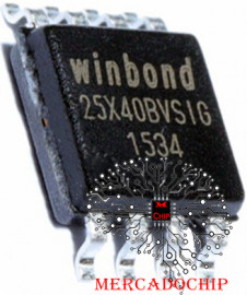 25X40BVSIG Memria Serial Flash 4k Sop8