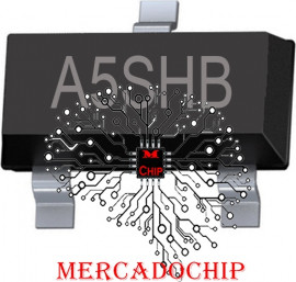  Ao3413 Transistor Mosfet Canal P 20v 3aSot23-3 Kit 5 Un.