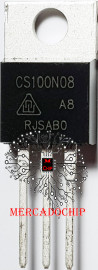 CS100N08 Transistor Mosfet 85v 100a Canal N To220 *Testado*