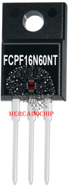 FCPF16N60NT Transistor Mosfet Canal N 600v 11a To-220F