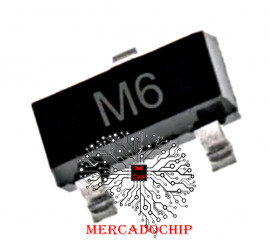S9015/m6 Transistor Smd Pnp Sot23 Kit 10un