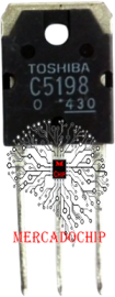 2SC5198 Transistor NPN 140V 10A TO247 TOSHIBA ORIGINAL