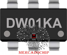 DW01KA C.I. Proteo para Pack de Bateria de Lithiun Sot23-6