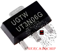 UT3N06G-AB3-R Transistor Mosfet Canal N 60v 3a Sot89