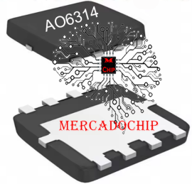 AON6314 Transistor Mosfet SMD Canal N 36v 20a Soic8