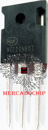  NCE20N65T Transistor Mosfet 650v 20a Canal N To247 *TESTADO*