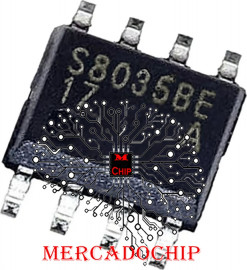 S8035BE C.I.Reguldor 650MA 14/19V 22kHz sop8 Kit 5 Un