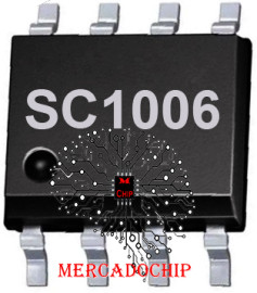 SC1006 C.I. Gerador Sons Para Alarmes 12V-24V Sop8