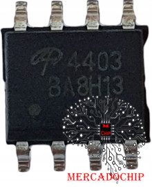  AO4403 Transistor Mosfet Canal P 30v 6.0a SOIC-8