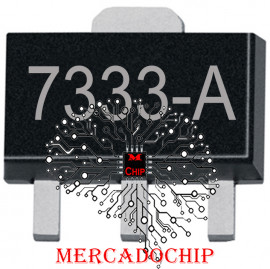 HT7333-A C.I. Regulador Voltagem 3,3v 0,250mA sot-89