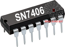 SN7406 C.I. Buffer Inversores Dip14