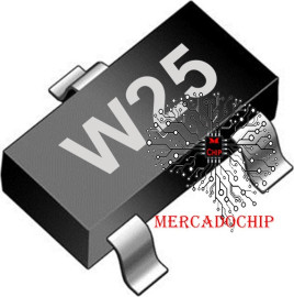 W25 Transistor Smd Sot-23
