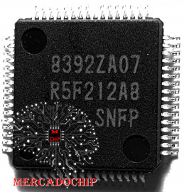 R5F212A8SNFP Circuito Integrado MCU R8C FAMILY LQFP64