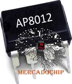 AP8012 C.I. Modulador PWM Dip 8