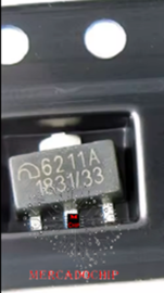 ME6211A C.I. Regulador de voltagem 3,3v 500ma Sot89-3