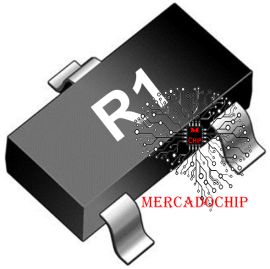 R1 Transistor Mosfet Canal P -30v 4.2A Sot23-3