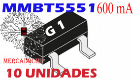 MMBT5551_G1 Transistor NPN *160v 600MA* Kit 10un.
