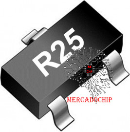 2SC3356_R25 Transistor Silicio NPN 20v100ma 200mw Sot23 5 Un.