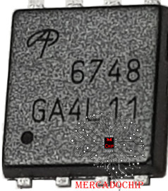 AON6748 Transistor Mosfet Canal N 30v 85a DFN5X6