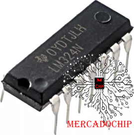 LM324 C.I. Quad Amplificador Operacional Dip14