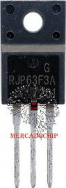 RJP63F3A Transistor IGBT 630v 40a 30w To220FL *Testados*